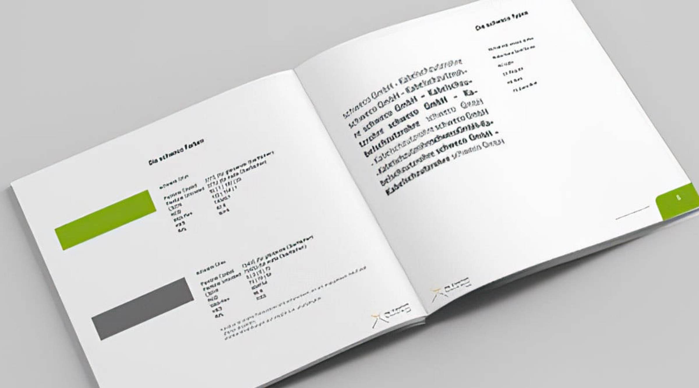 Aufbau Corporate Design Guide der schweco GmbH